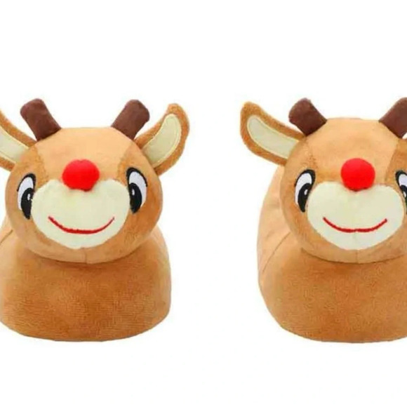 Rudolph the Red Nosed Reindeer Official Licensed Slippers - Picture 4 of 12